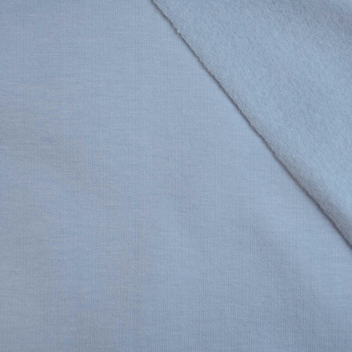 Brushed knitwear with elastane - Muted blue (D-48)