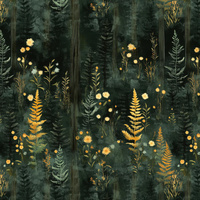 FOREST WZ.5 - Woven Fabric for tablecloths