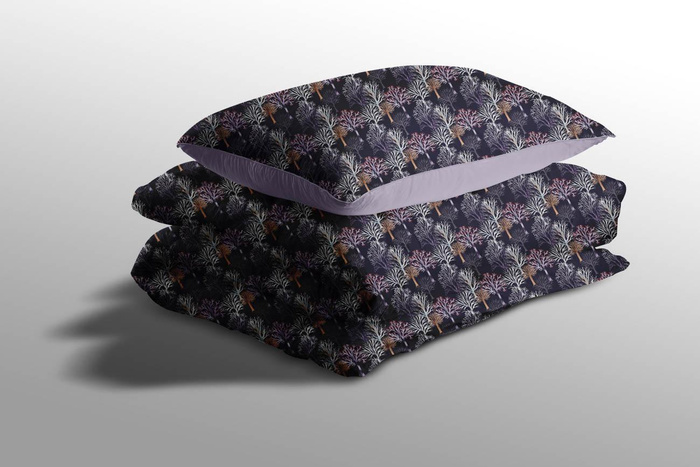 WINTER TREES (WINTER IN PARK) - Waterproof woven fabric