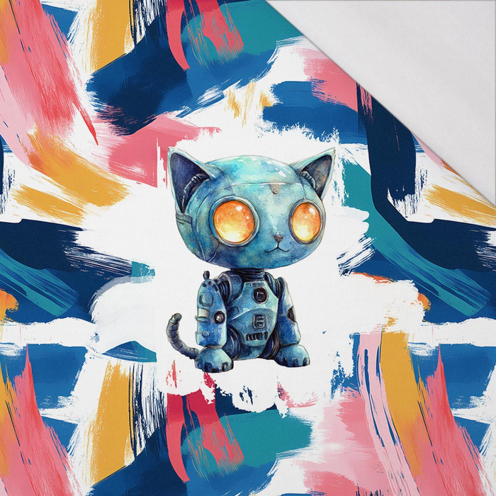 CAT PROTON - panel (60cm x 50cm) SINGLE JERSEY