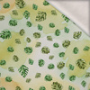 MINI MONSTERA / WATERCOLOR WONDERS - brushed knitwear with elastane ITY
