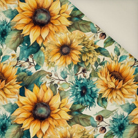 Sunflowers wz. 8 - Upholstery velour