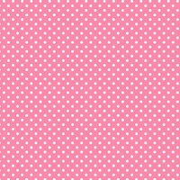 DOTS WHITE / pink - single jersey with elastane