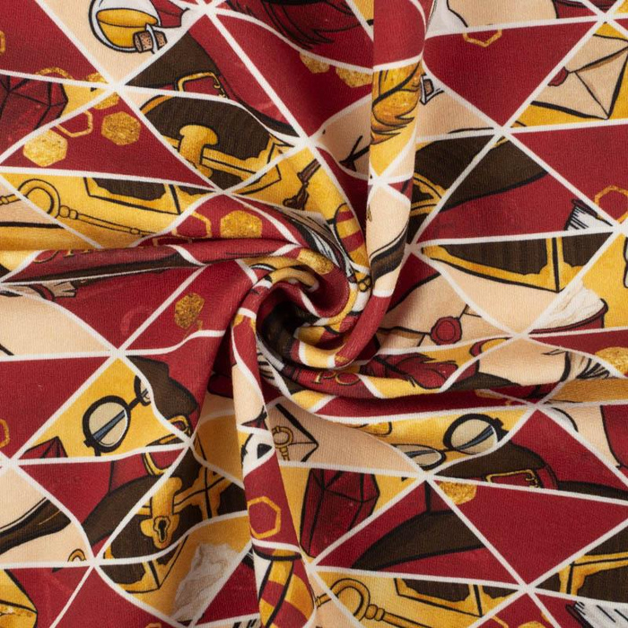 MAGIC MOSAIC (MAGIC SCHOOL) - Cotton woven fabric