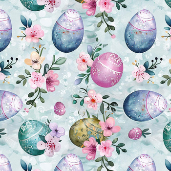 HAPPY EASTER WZ.9 - Mušelín bavlněný