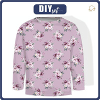 LONGSLEEVE - AKWARELOWY BUKIET wz. 5 - single jersey (110/116)