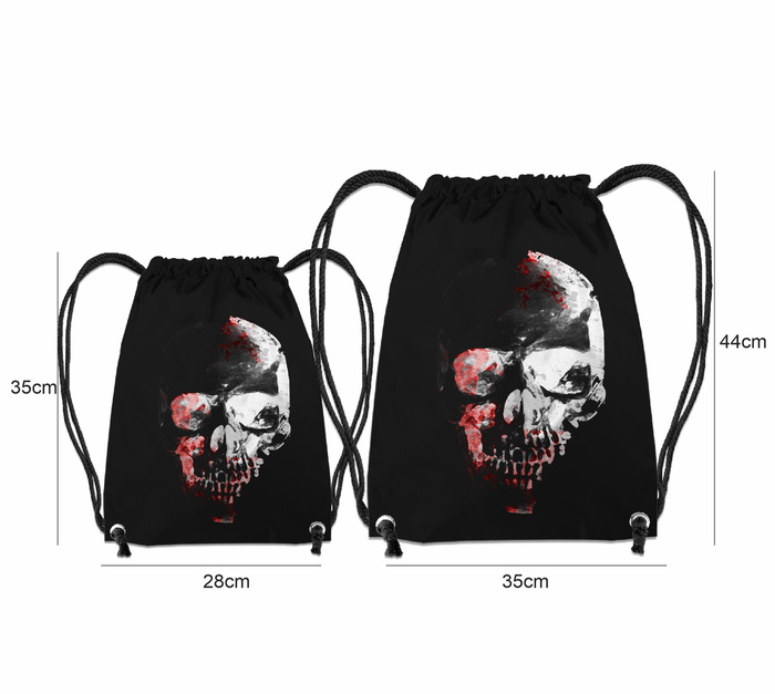 GYM BAG - SKULL pat. 3 - small