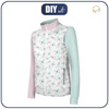 "MAX" CHILDREN'S TRAINING JACKET - BUTTERFLIES AND TULIPS (WATER-COLOR BUTTERFLIES) - Functional fabric (134/140)