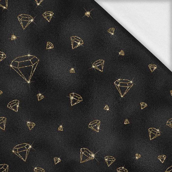 Black & Gold Glamour wz.7 - Sommerswea tmit Elastan ITY