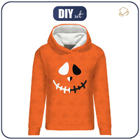 CLASSIC DAMEN HOODIE (POLA) - Lächeln / Kürbisse - Sommersweat - S