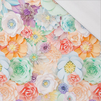 PASTEL FLOWERS WZ. 20 - single jersey