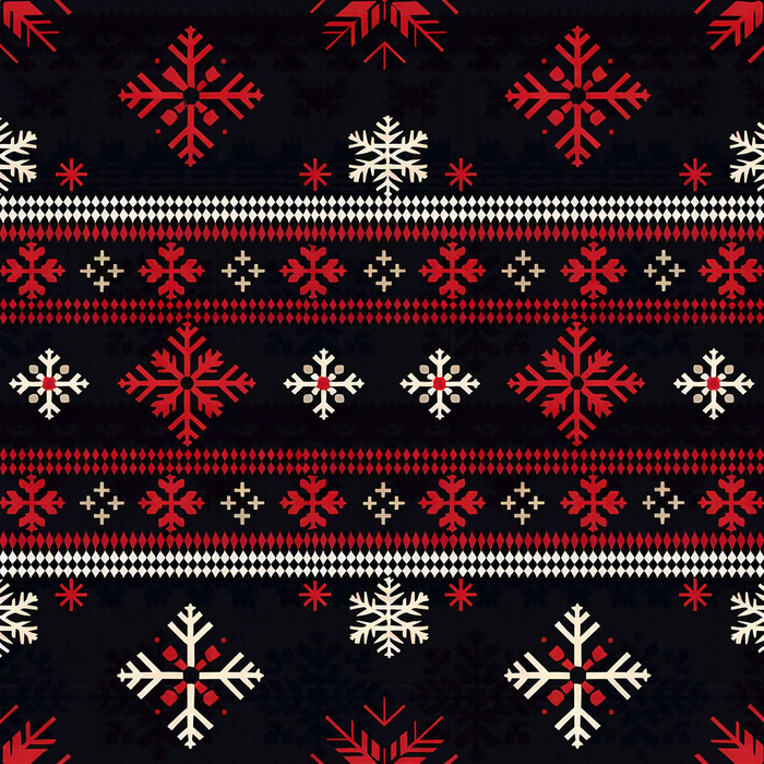 CHRISTMAS SWEATER wz.6 - Hydrophobic brushed knit