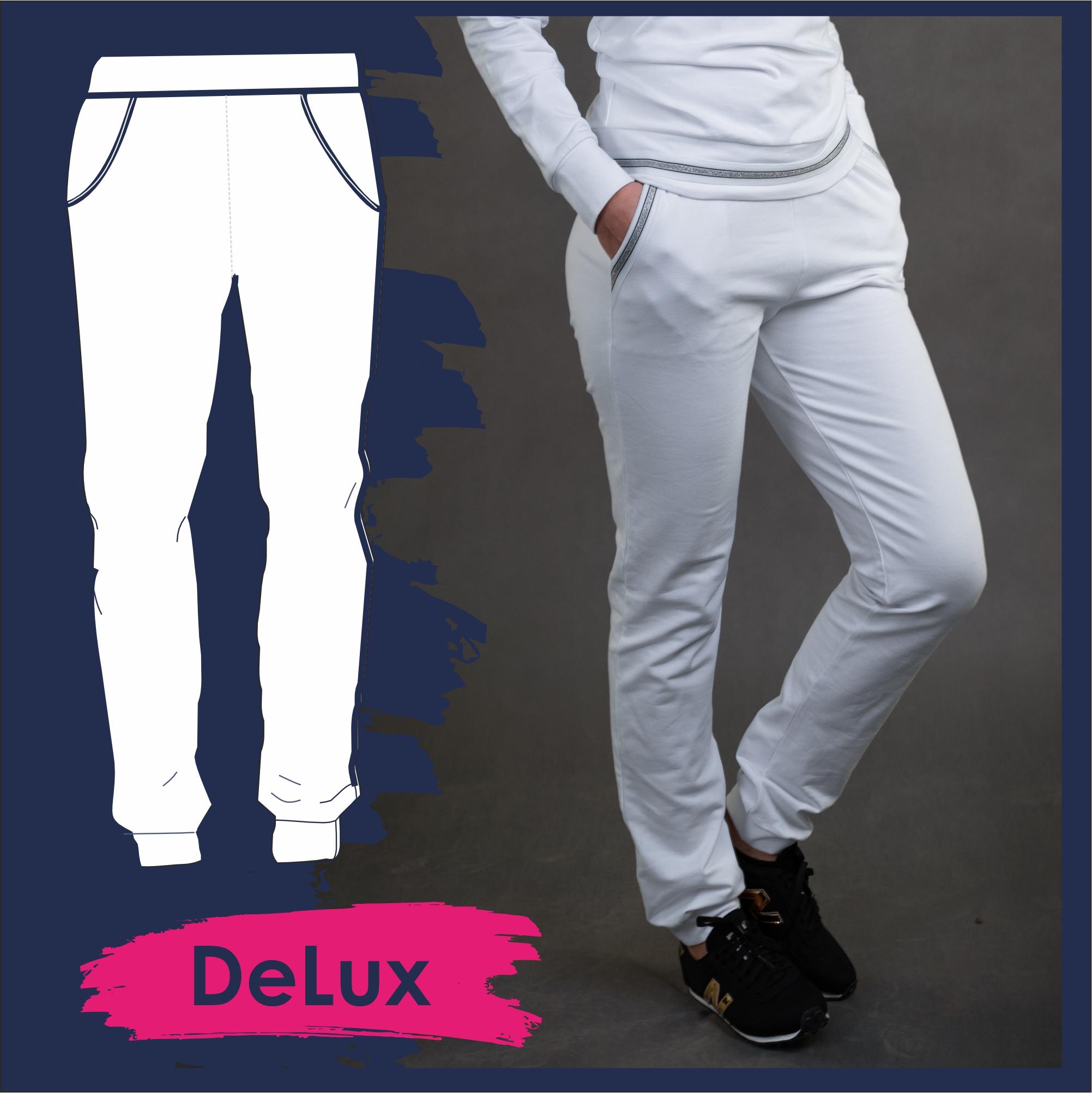 Damskie spodnie dresowe (DeLux)