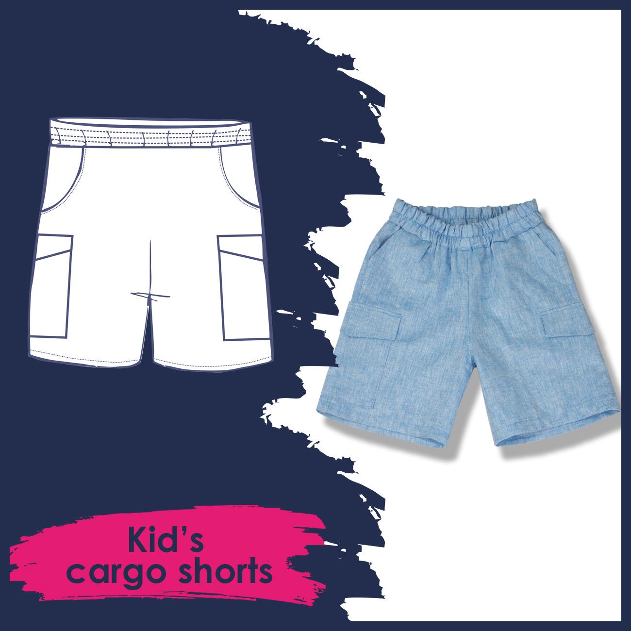 Kid's cargo shorts
