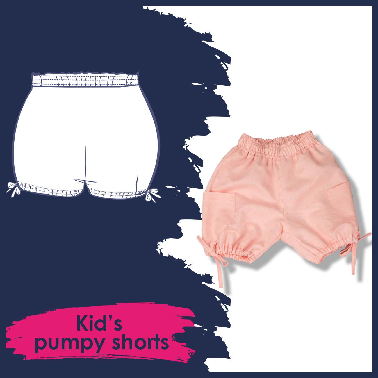 Kid's pumpy shorts