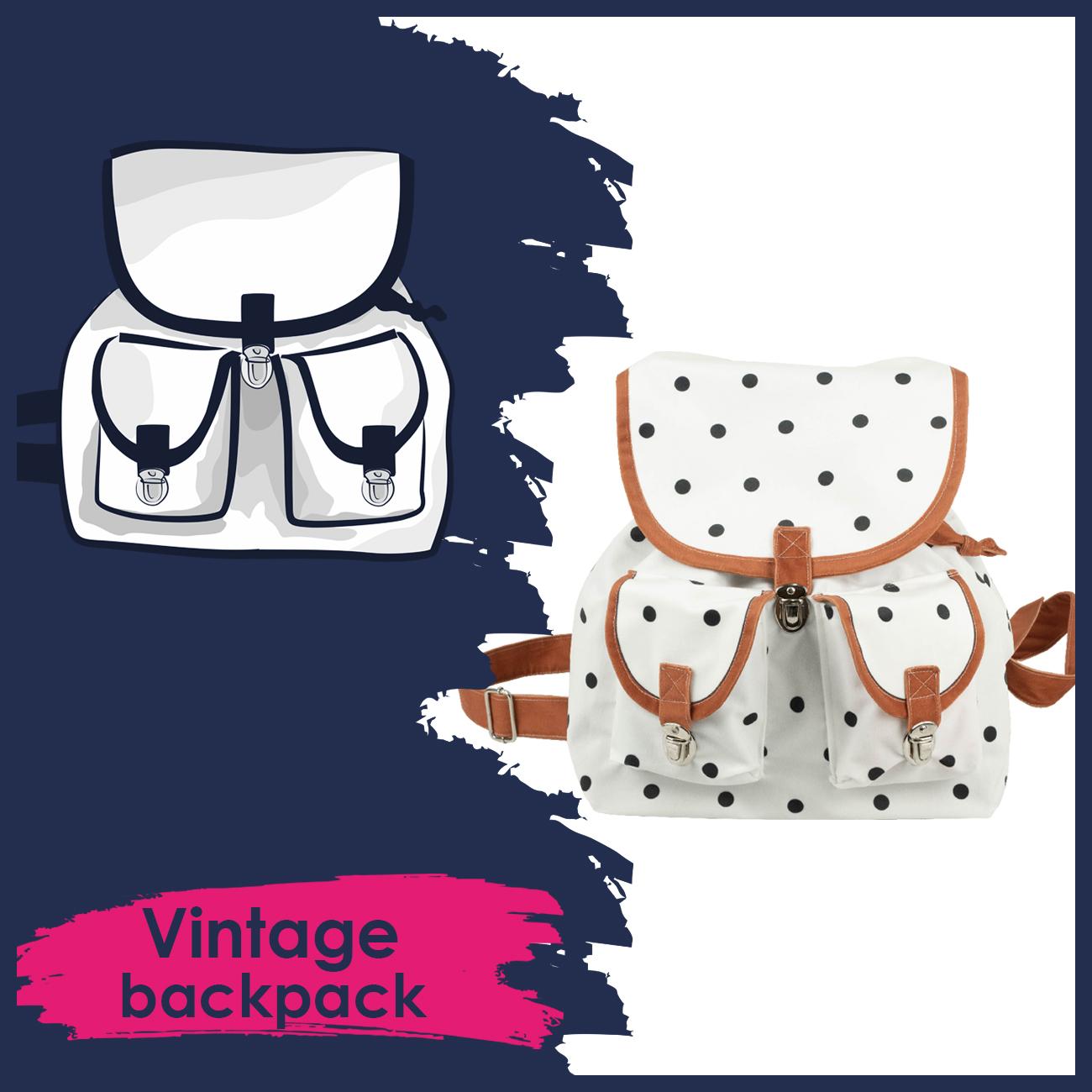 Vintage-Rucksack