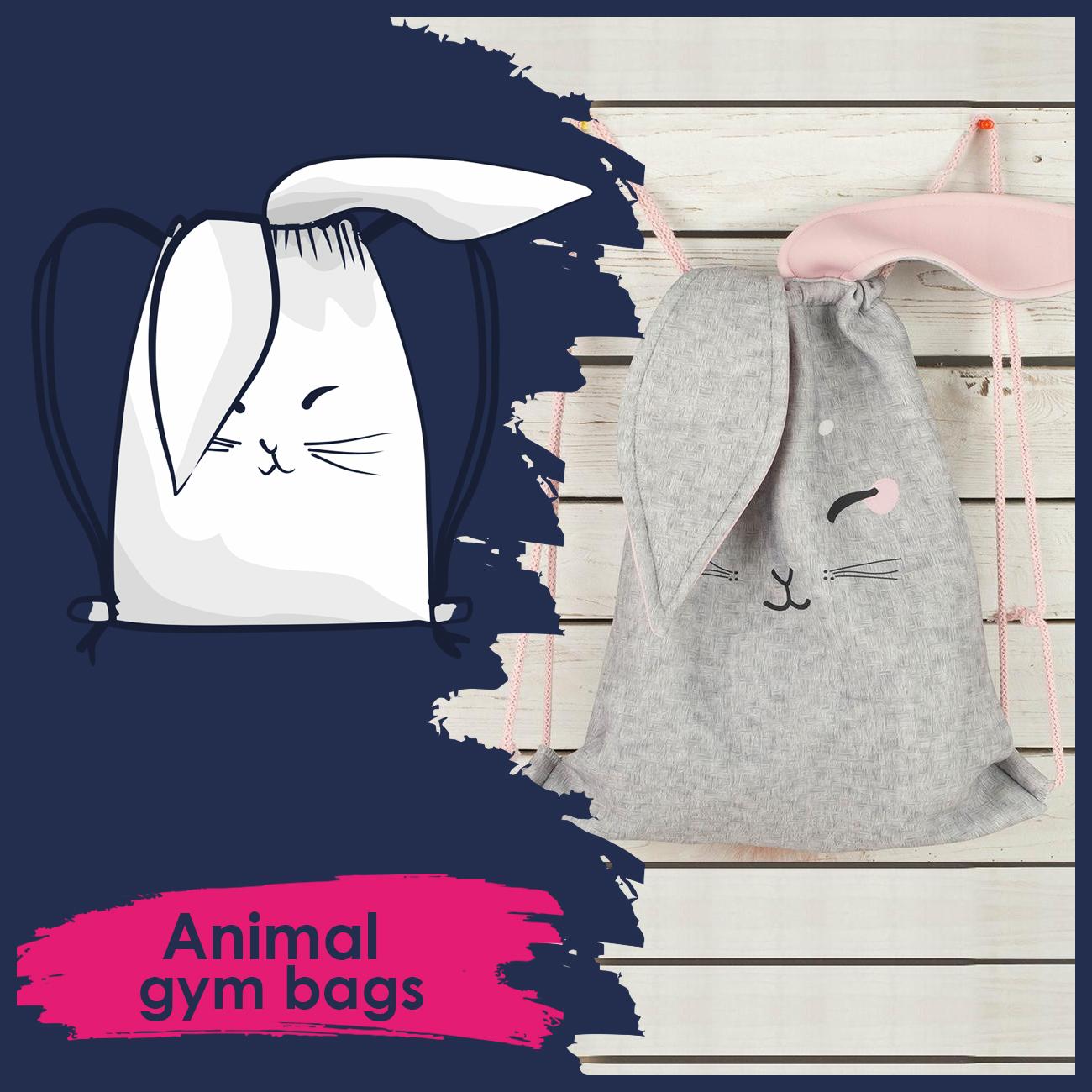 Animal gym bags