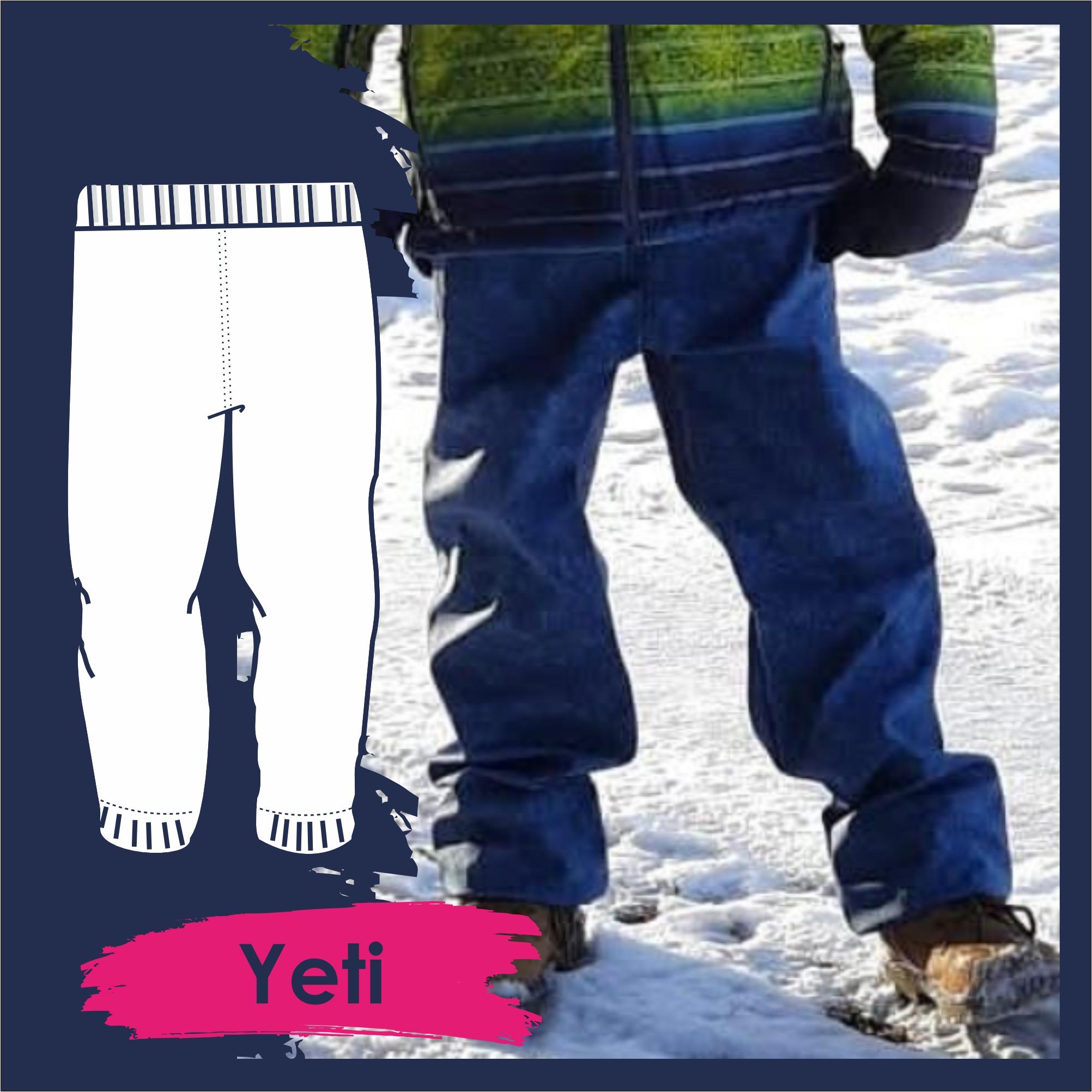 Dziecięce spodnie z softshellu (YETI)