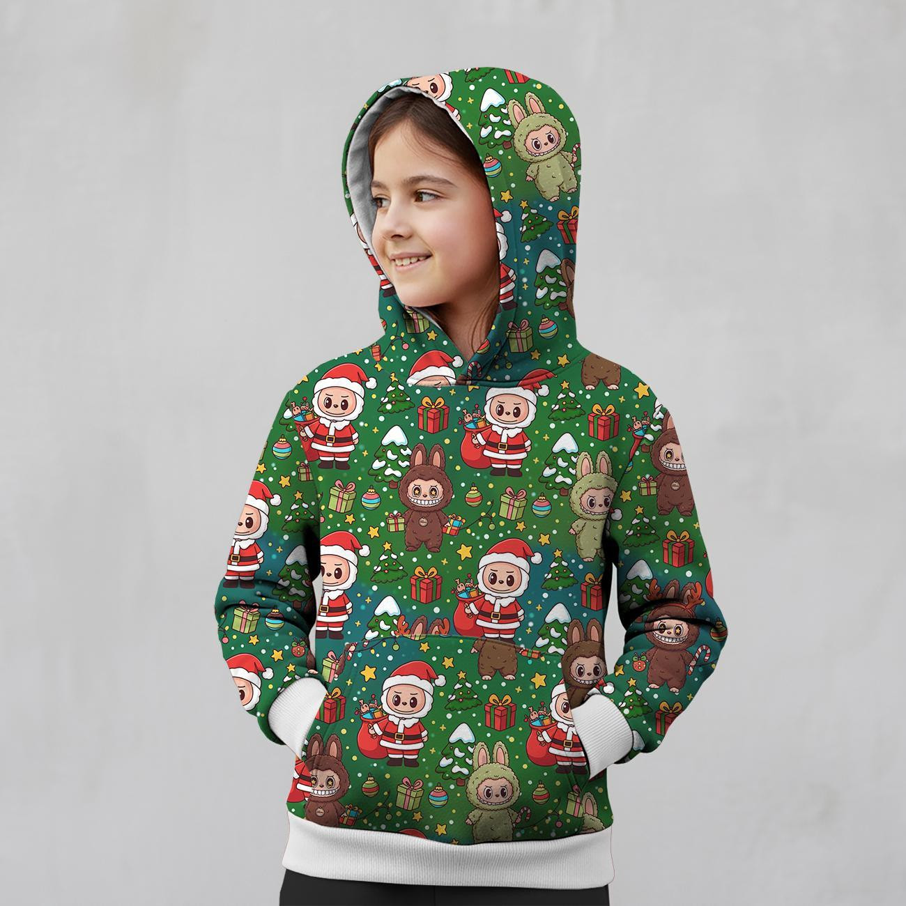 Creepy Cute Christmas WZ.1- Welur tapicerski