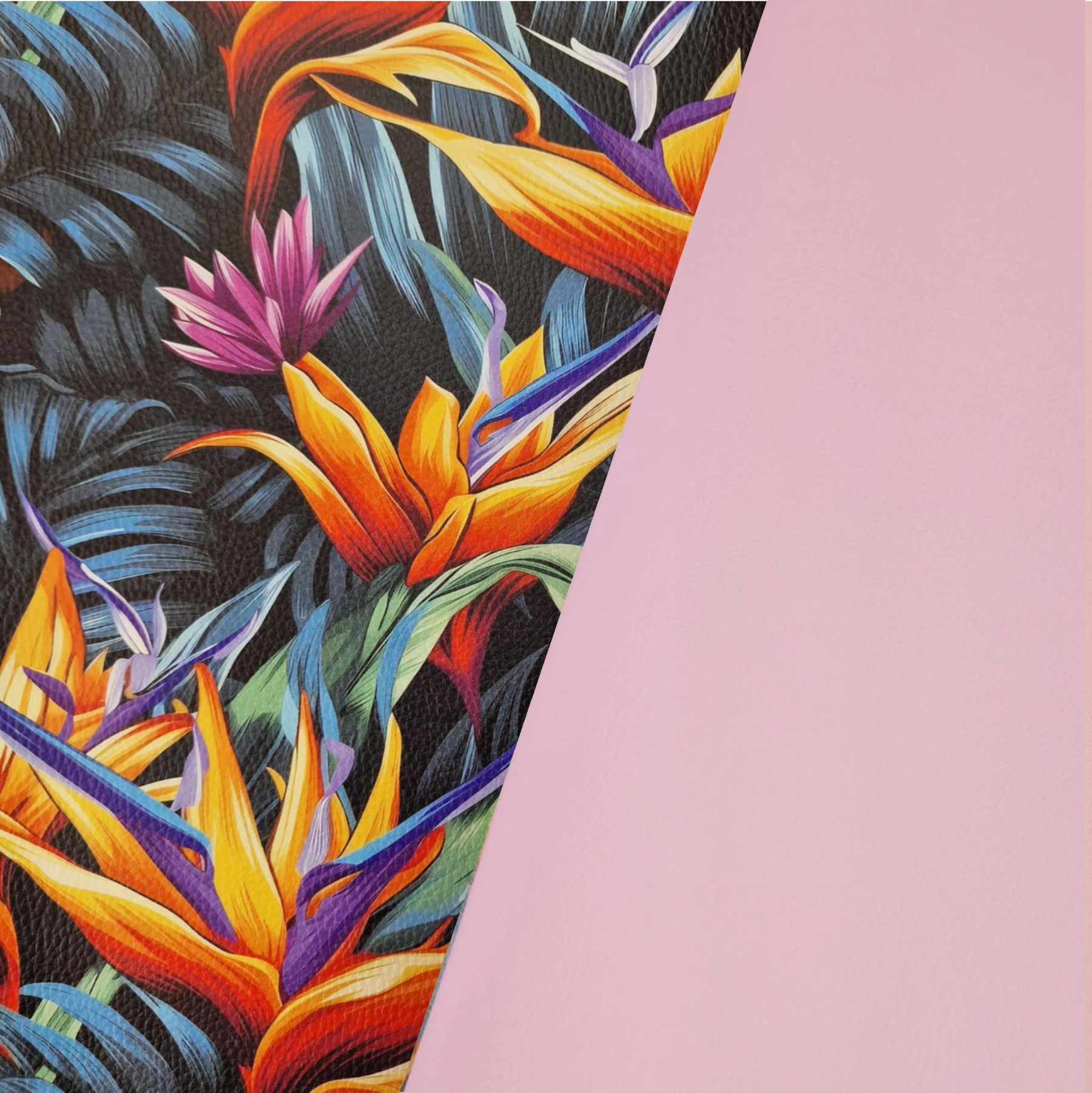 BLADY RÓŻ (46 cm x 50 cm) - ekoskóra matowa