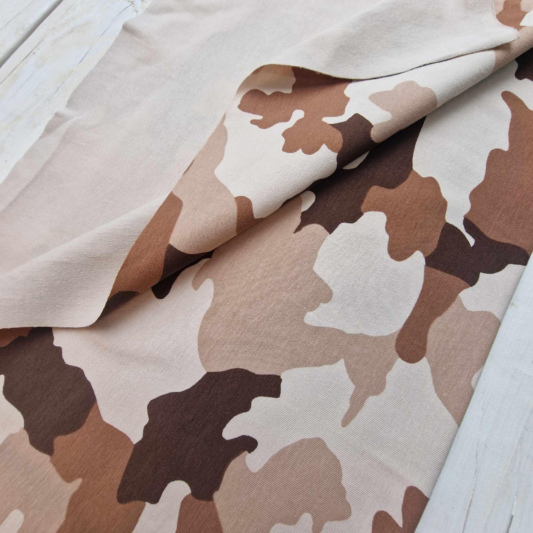 CAMO DESERT - single jersey 
