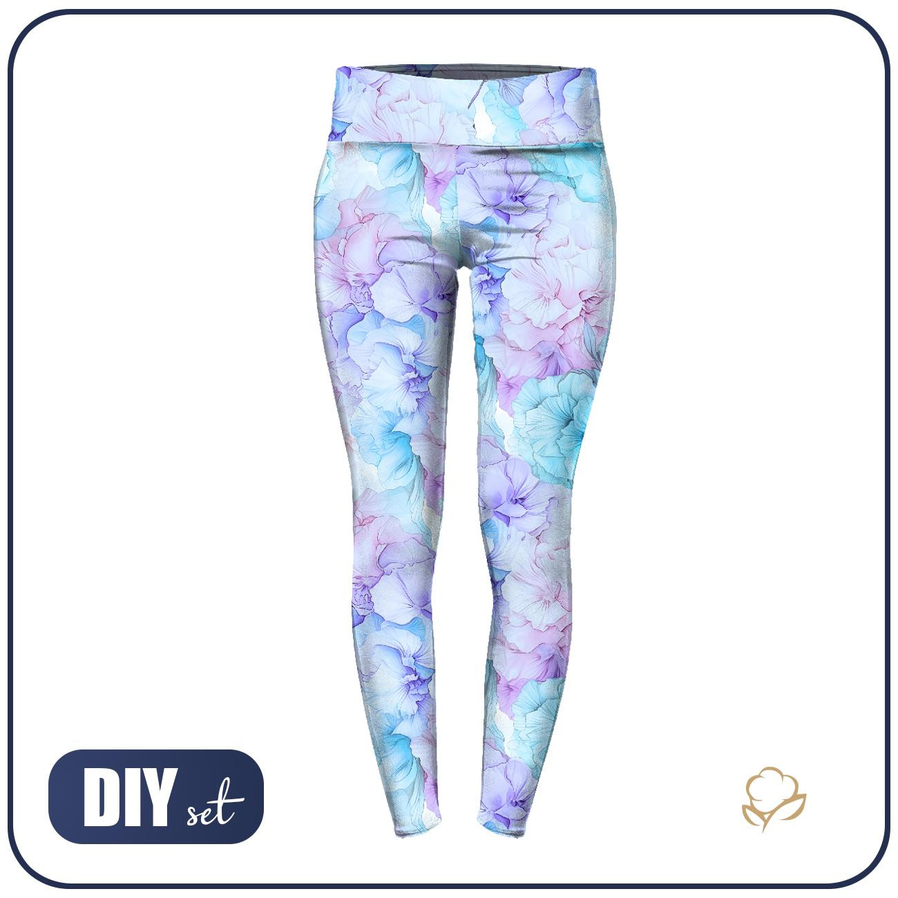 LEGGINSY SPORTOWE - ALCOHOL PASTEL WZ.3 - zestaw do uszycia