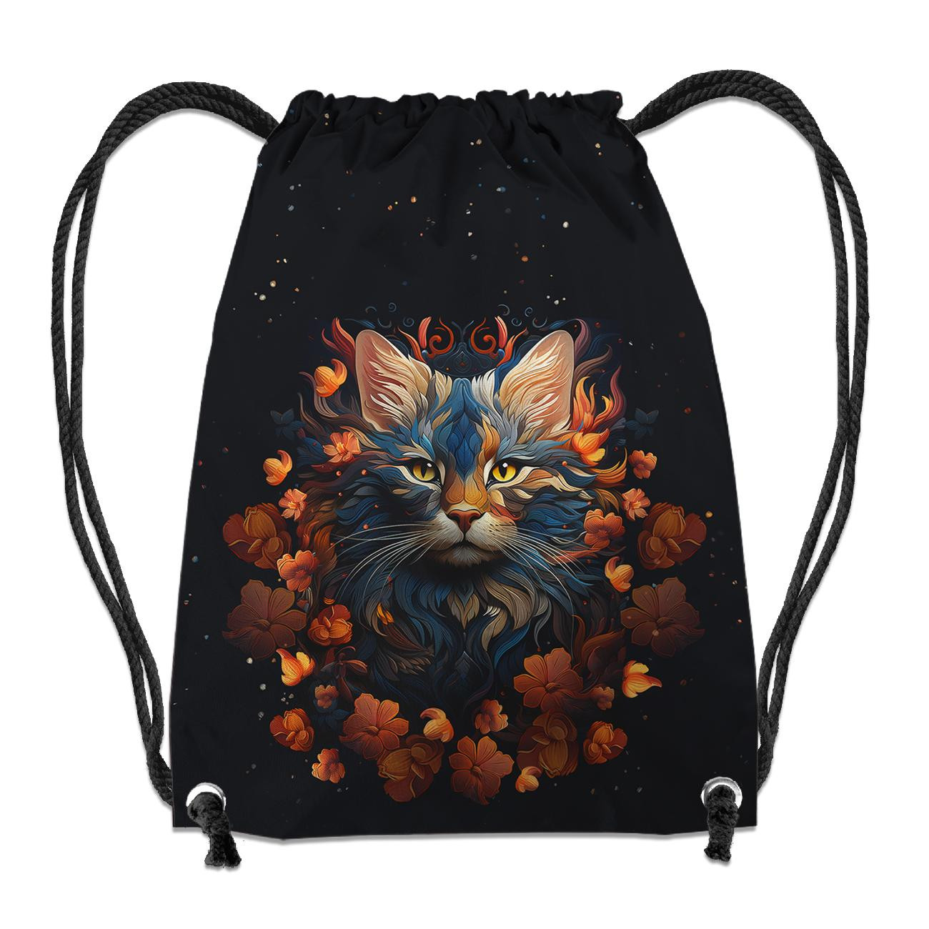 WORKOPLECAK -  ANIMALS MANDALA wz.3 (cat) - zestaw do uszycia