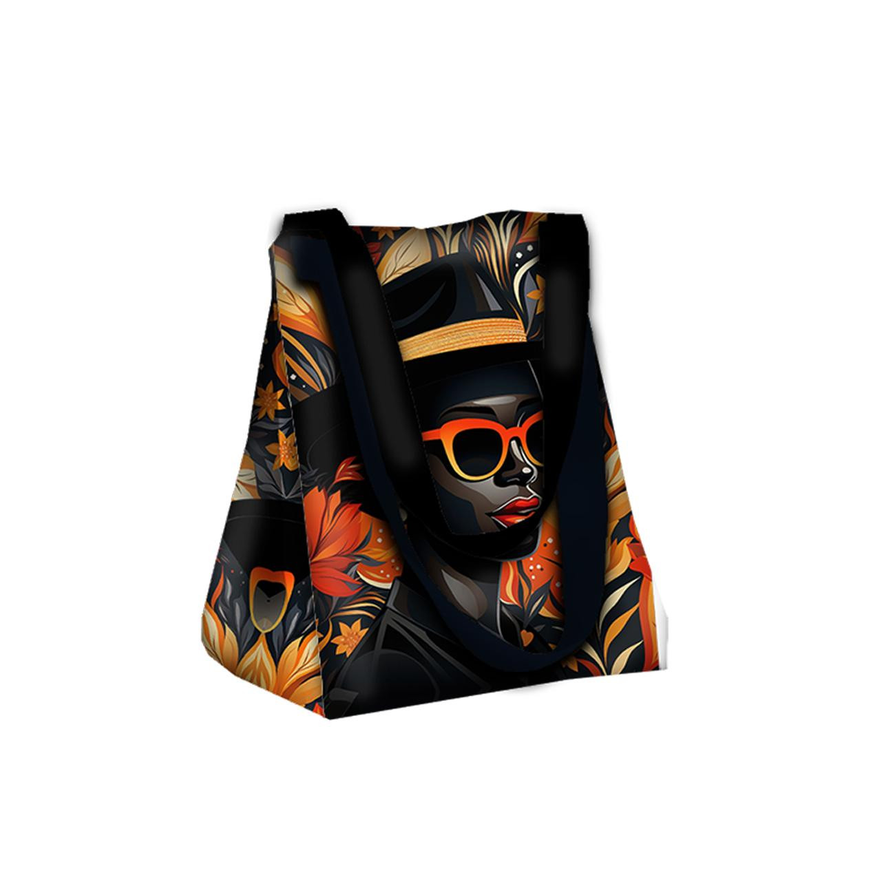 Torba XL z saszetką 2 w 1 - AROUND THE WORLD WZ.18 - zestaw do uszycia
