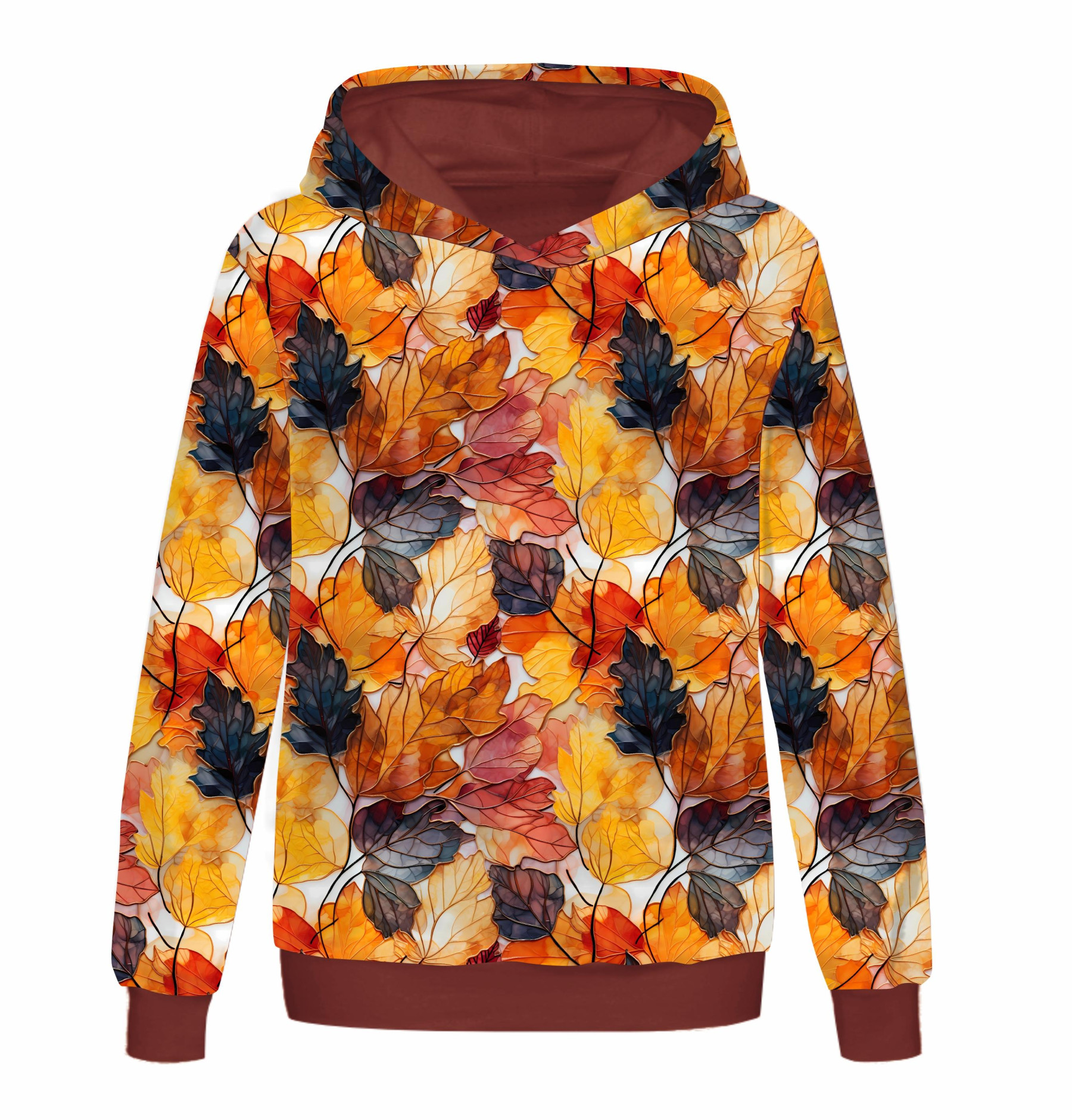 AUTUMN TIME WZ. 6 - Single jersey z elastanem