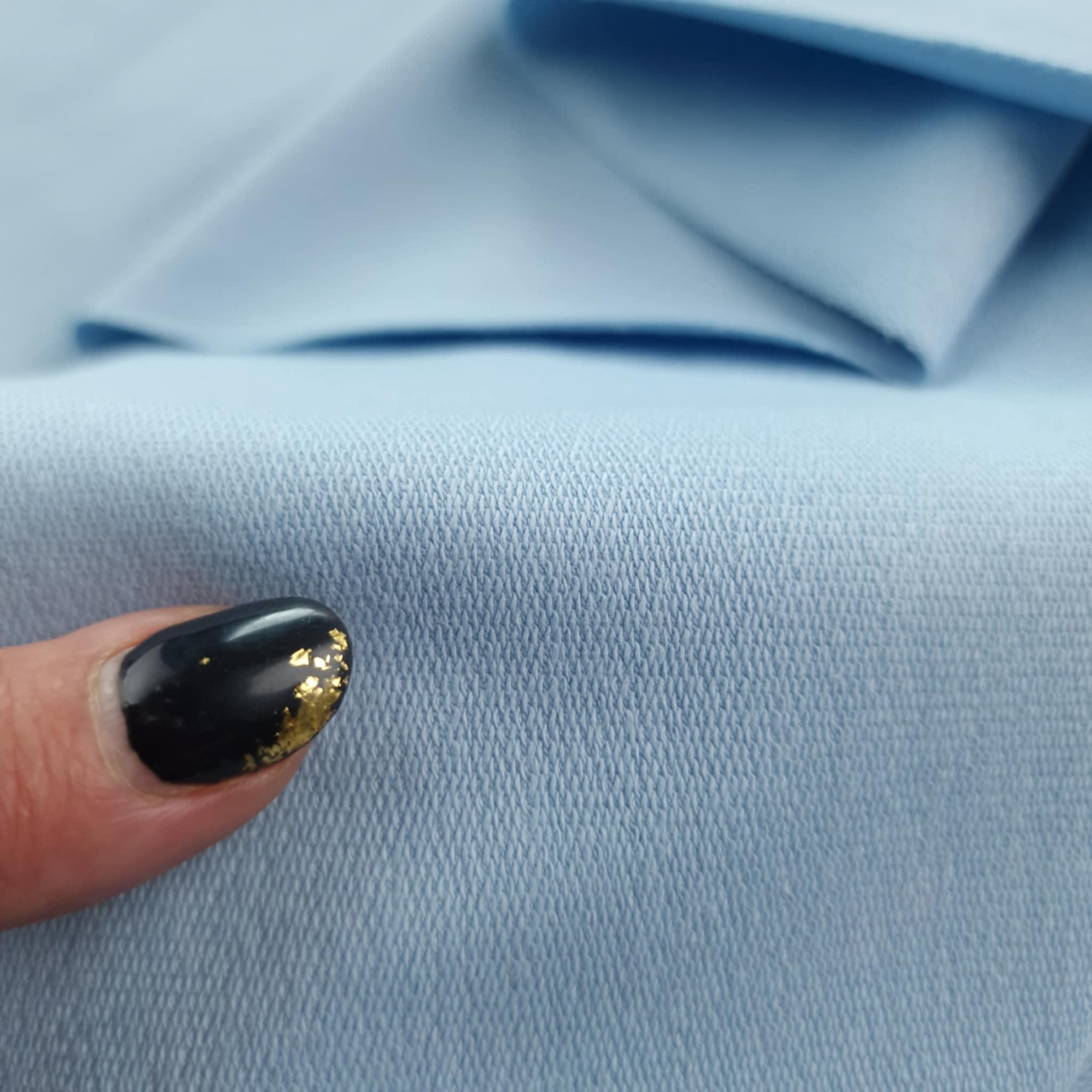 Dresówka pętelkowa PREMIUM - BABY BLUE
