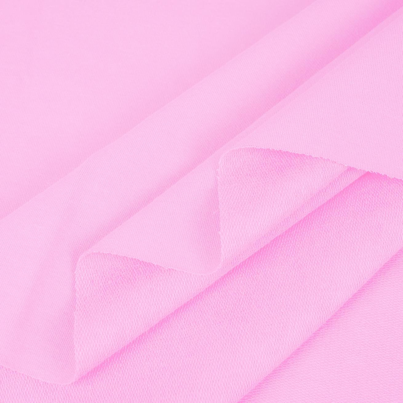 D-177 BARBIE PINK- dzianina pętelkowa z elastanem (Pe260)