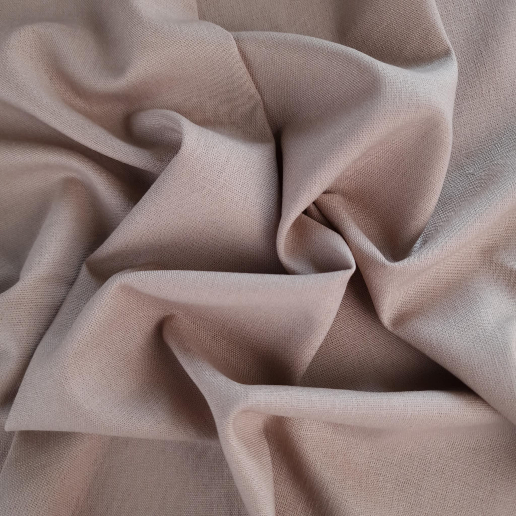 LEN Z ELASTANEM - BEIGE