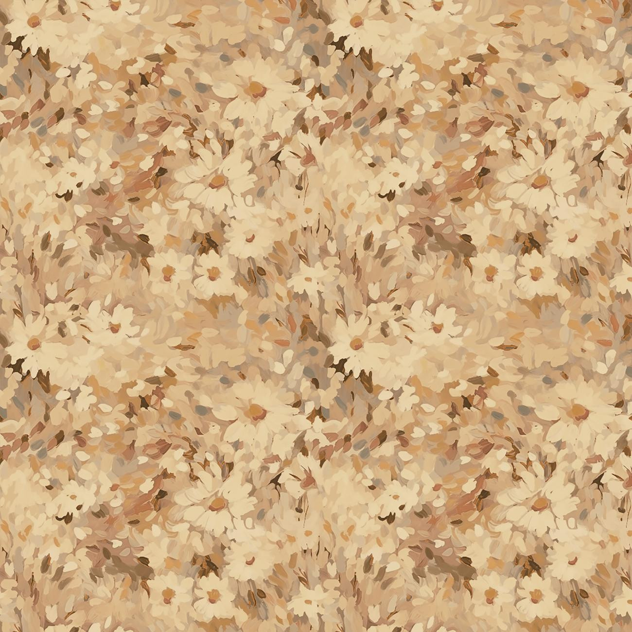 BEIGE / FLOWERS - ortalion PUMI
