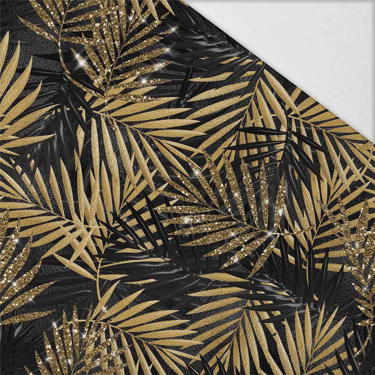 BLACK & GOLD GLAMOUR wz. 1 - Hydrofobowa dzianina drapana 