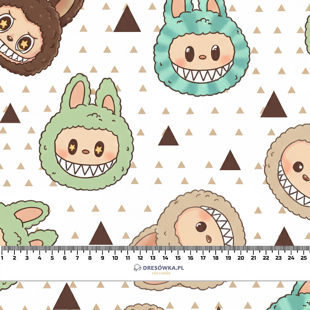 Creepy Cute WZ.2 - tkanina bawełniana