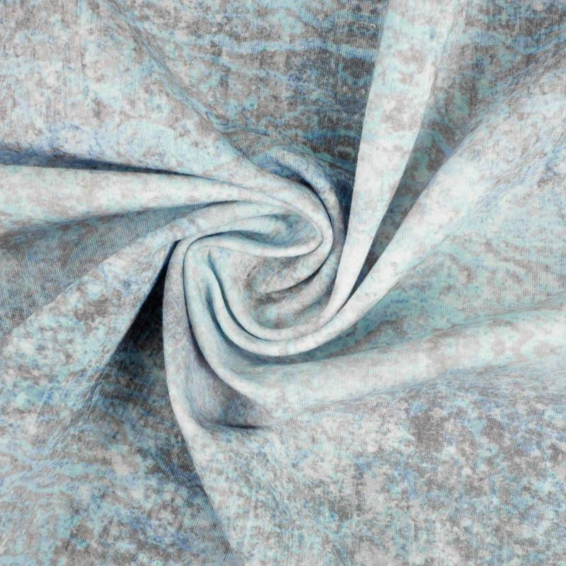 MORSKA TOŃ wz. 2 (MORSKA OTCHŁAŃ)  - single jersey z elastanem 