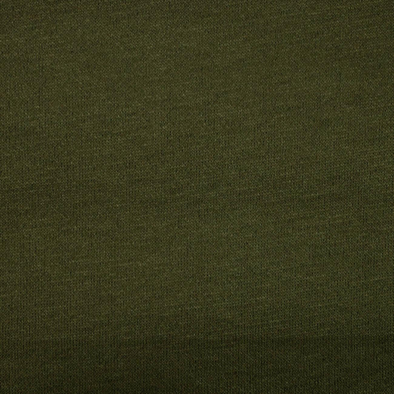 Oliwkowy - dzianina swetrowa gładka 345g