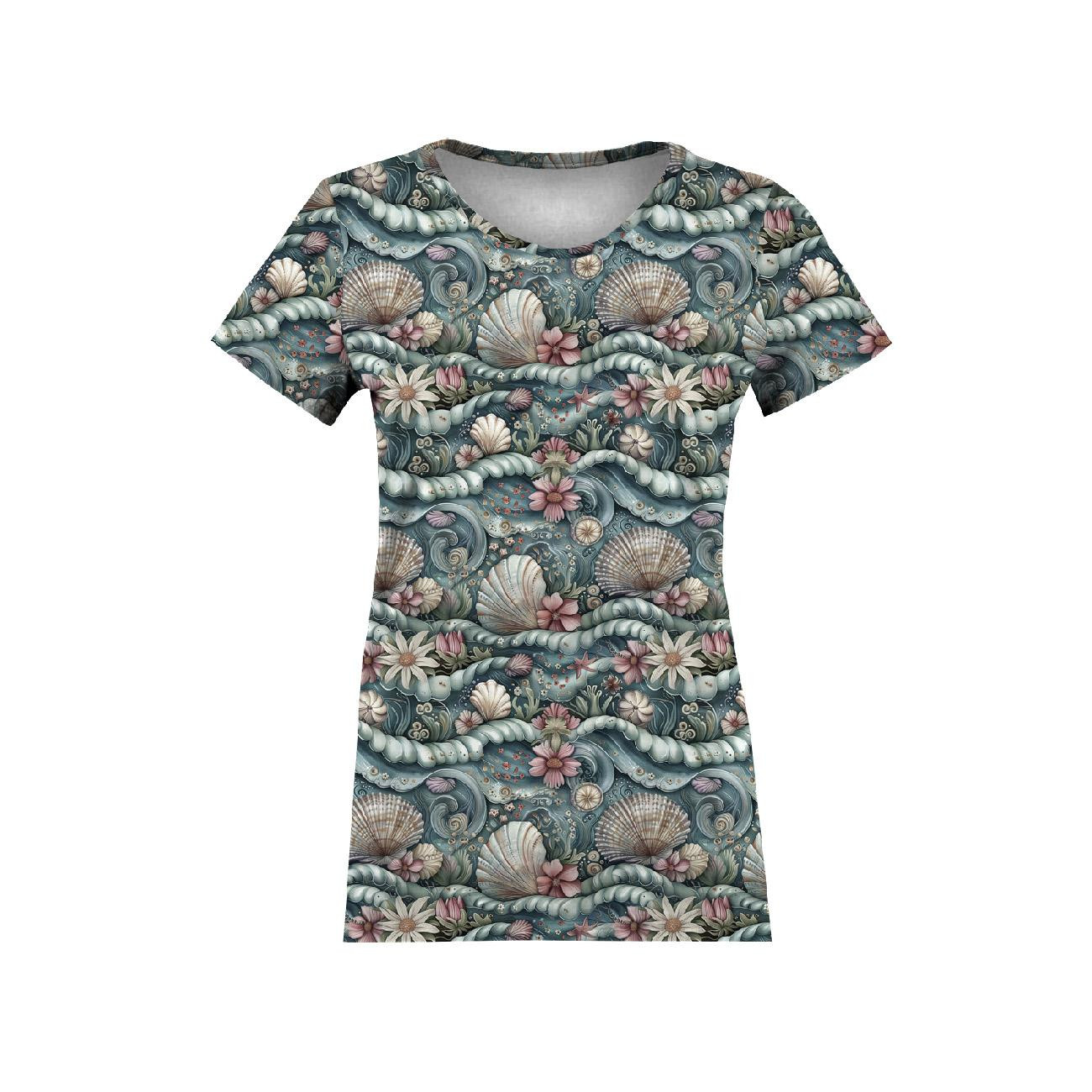 T-SHIRT DAMSKI - SEA WORLD WZ. 1 - zestaw do uszycia