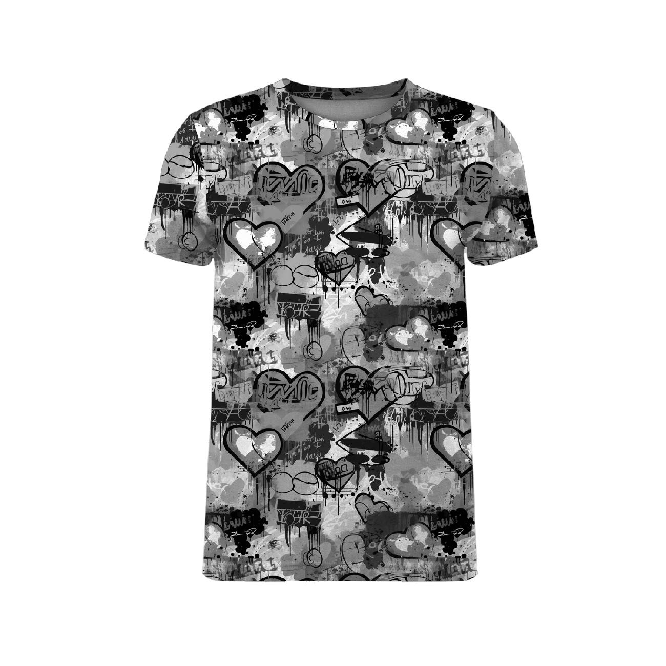 T-SHIRT MĘSKI - VALENTINE'S DAY 15 - single jersey