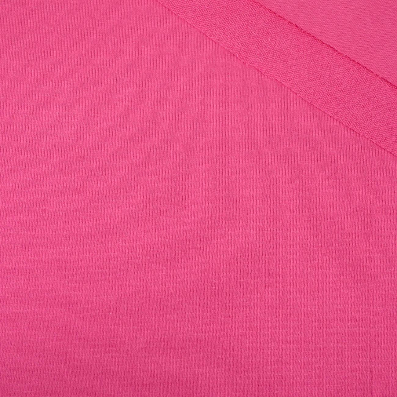 D-04 RÓŻOWY (PINK) - dzianina pętelkowa z elastanem 