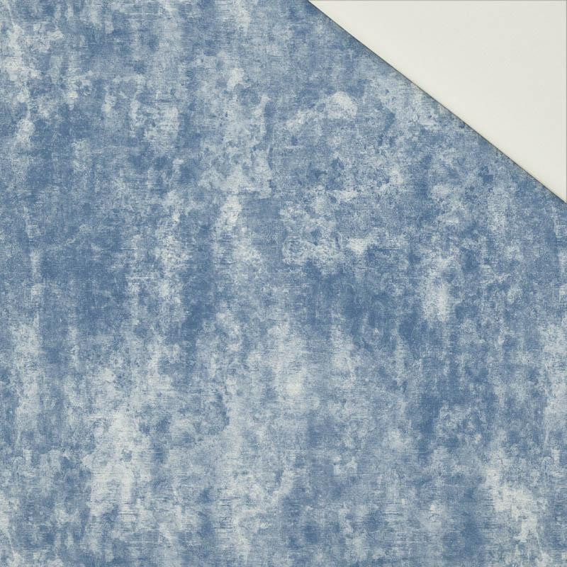 GRUNGE (niebieski) - Drelich bawełniany