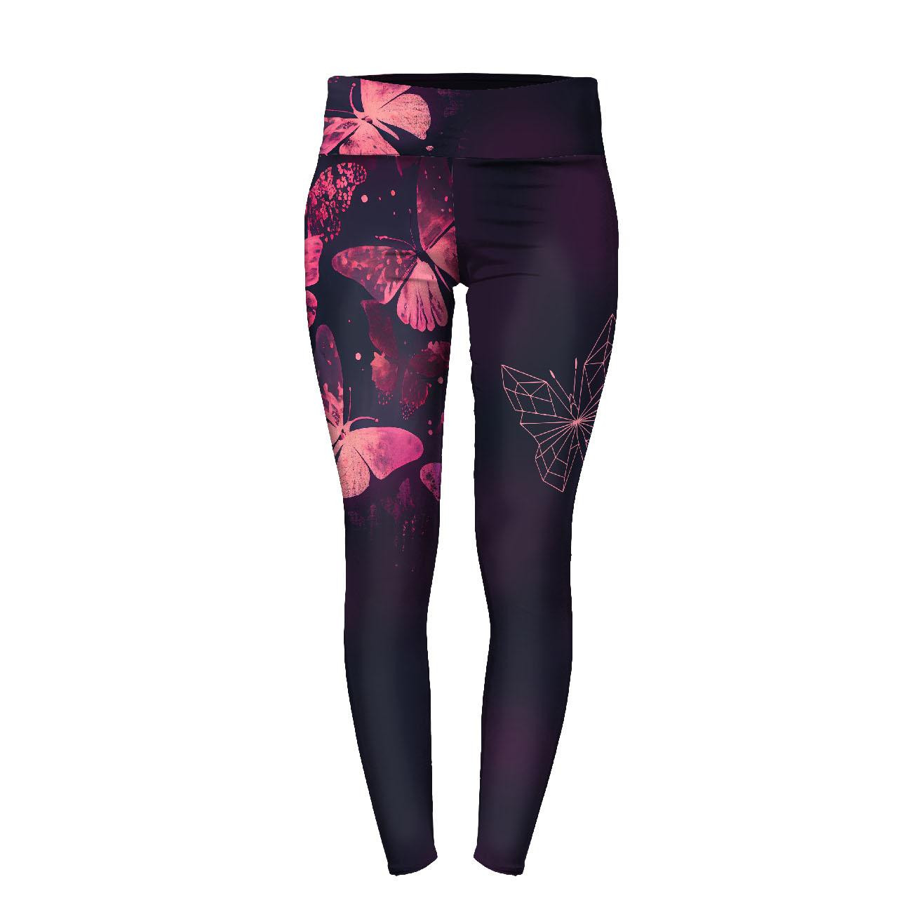 LEGGINSY SPORTOWE - BUTTERFLY WZ. 1 - zestaw do uszycia