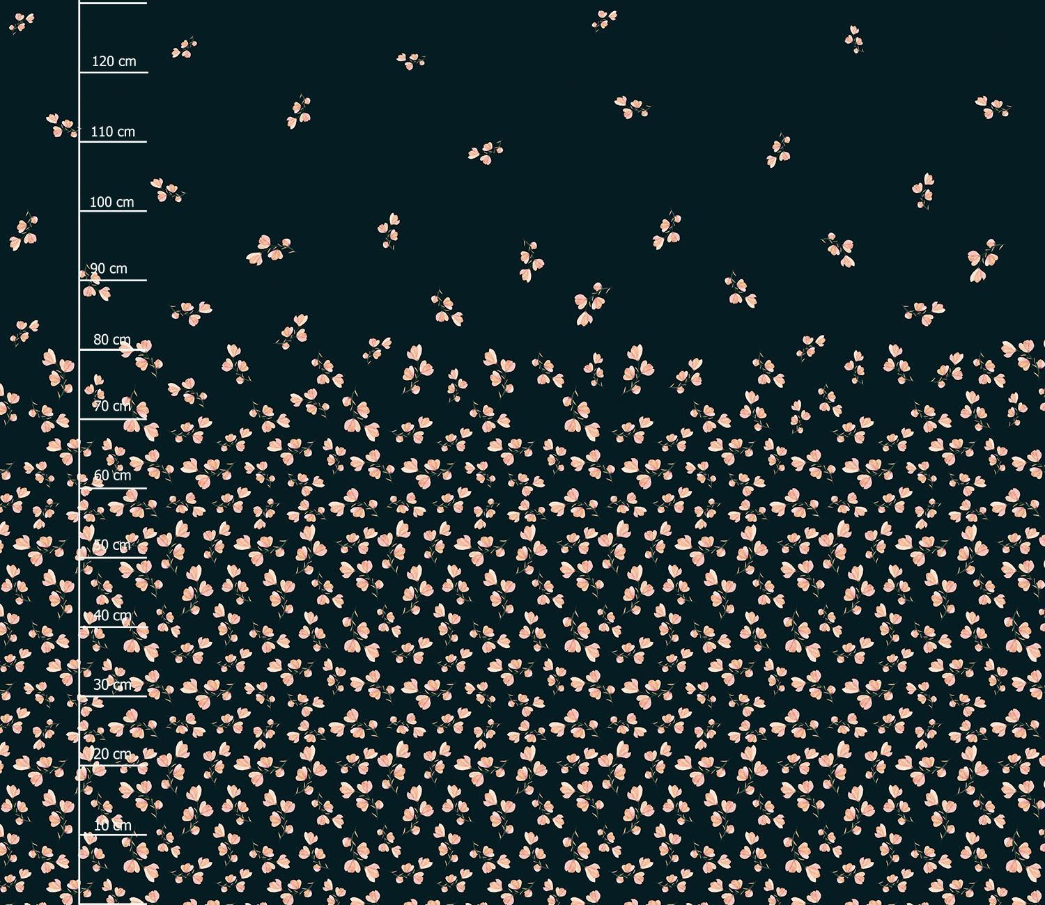 RÓŻOWE KWIATKI WZ. 4 - panel sukienkowy