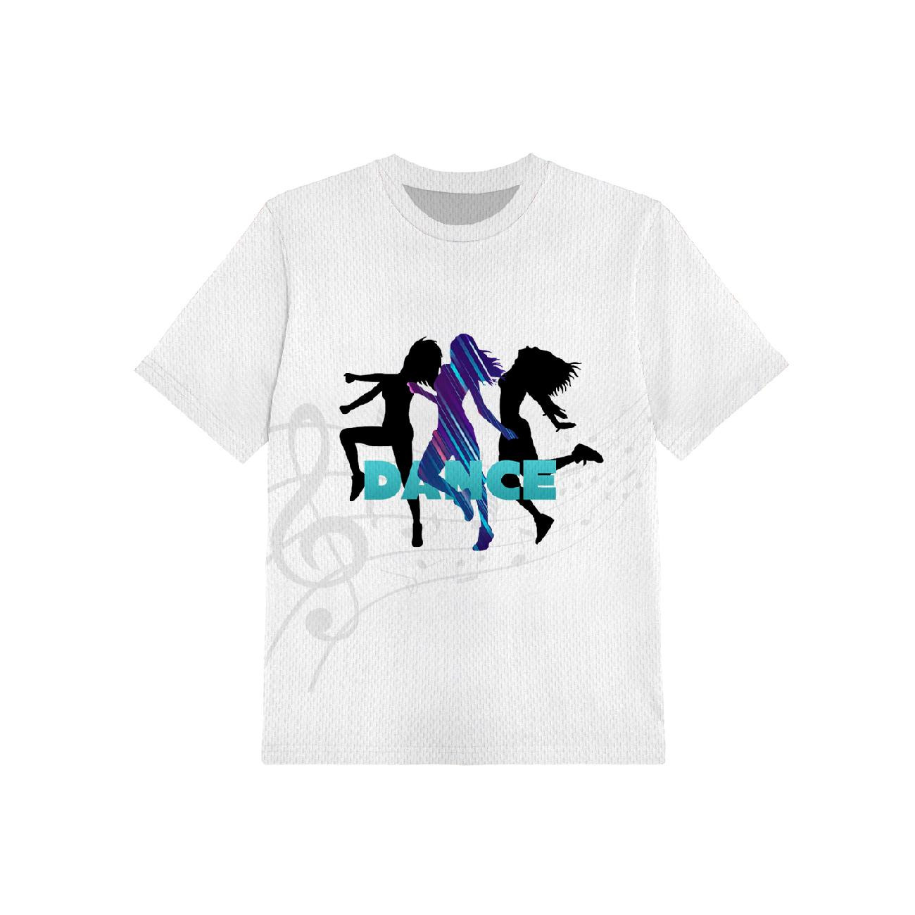 T-SHIRT SPORTOWY DZIECIĘCY - DANCE