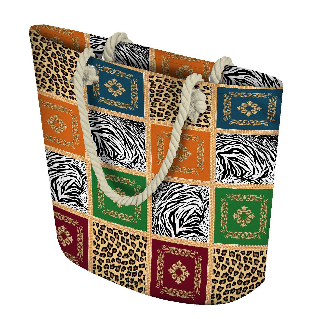 TORBA SHOPPER - ANIMAL MIX - zestaw do uszycia