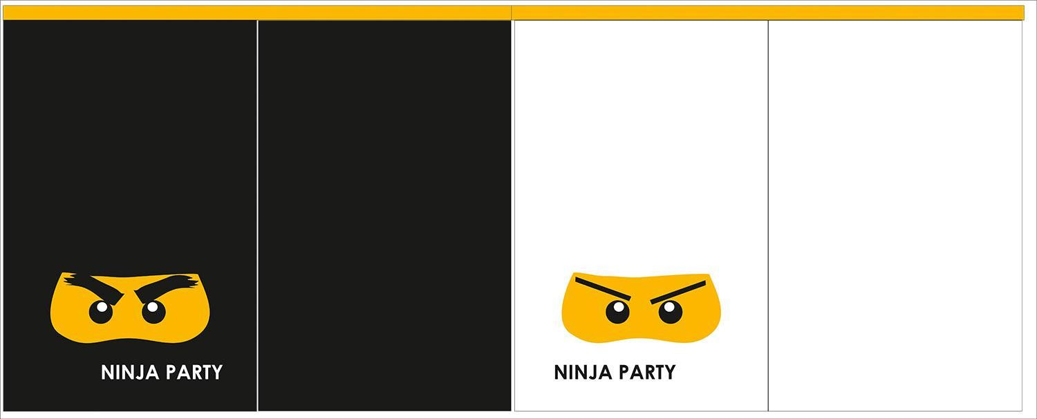 Woreczki prezentowe - NINJA wz. 1 - zestaw do uszycia