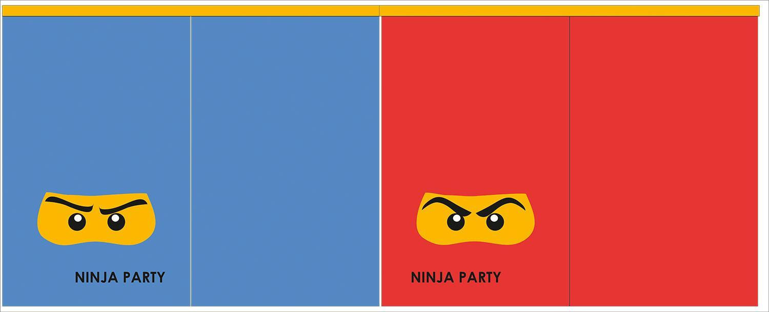 Woreczki prezentowe - NINJA wz. 2 - zestaw do uszycia