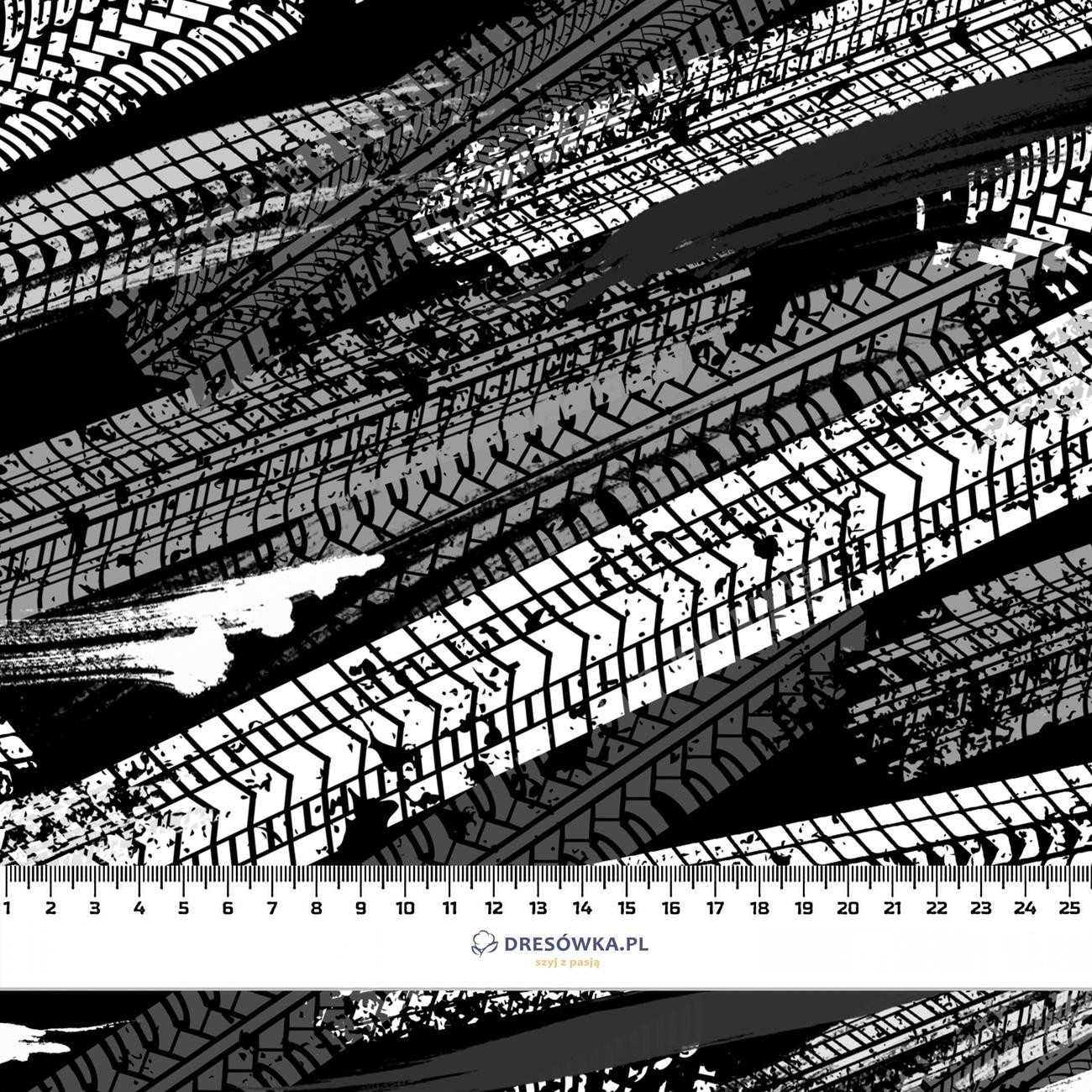 TIRE MARKS WZ. 4 - dzianina pętelkowa z elastanem ITY