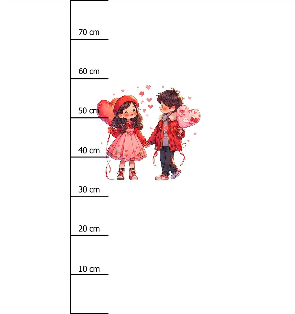 ANIME COUPLE WZ. 2 - PANEL (75cm x 80cm) tkanina wodoodporna