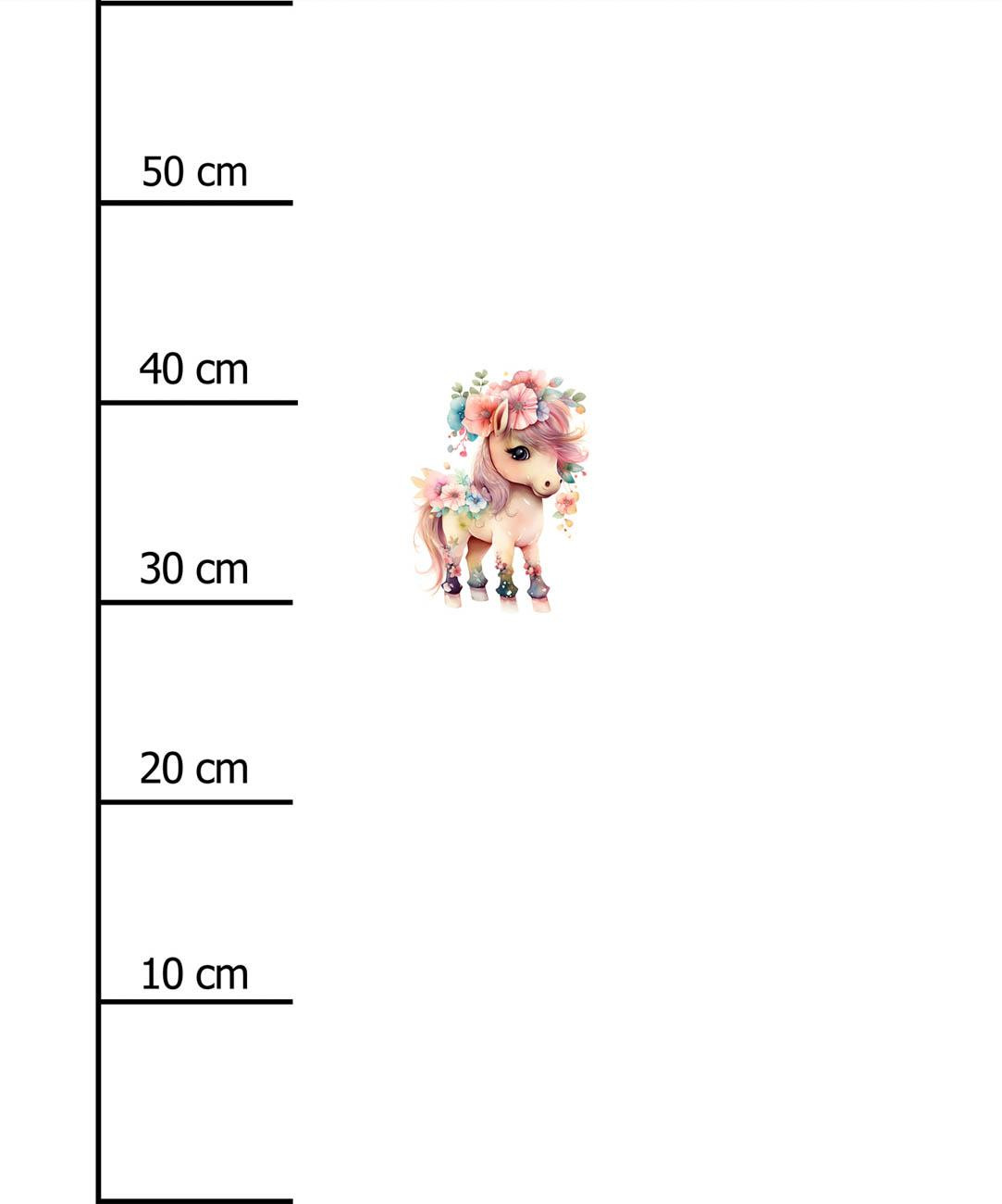BABY PONY - PANEL (60cm x 50cm) tkanina bawełniana